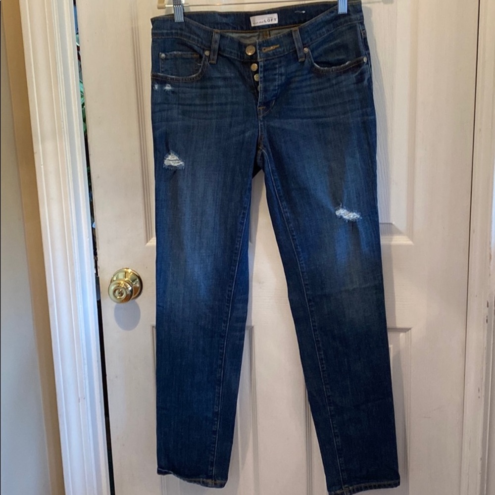 LOFT women’s 26 straight leg jeans